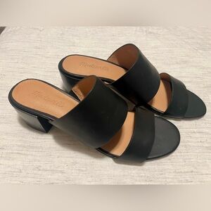 Madewell Madewell W10 Black Kiera Mule Sandal